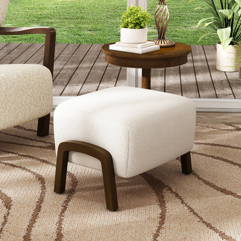 Quen Boucle Ottoman