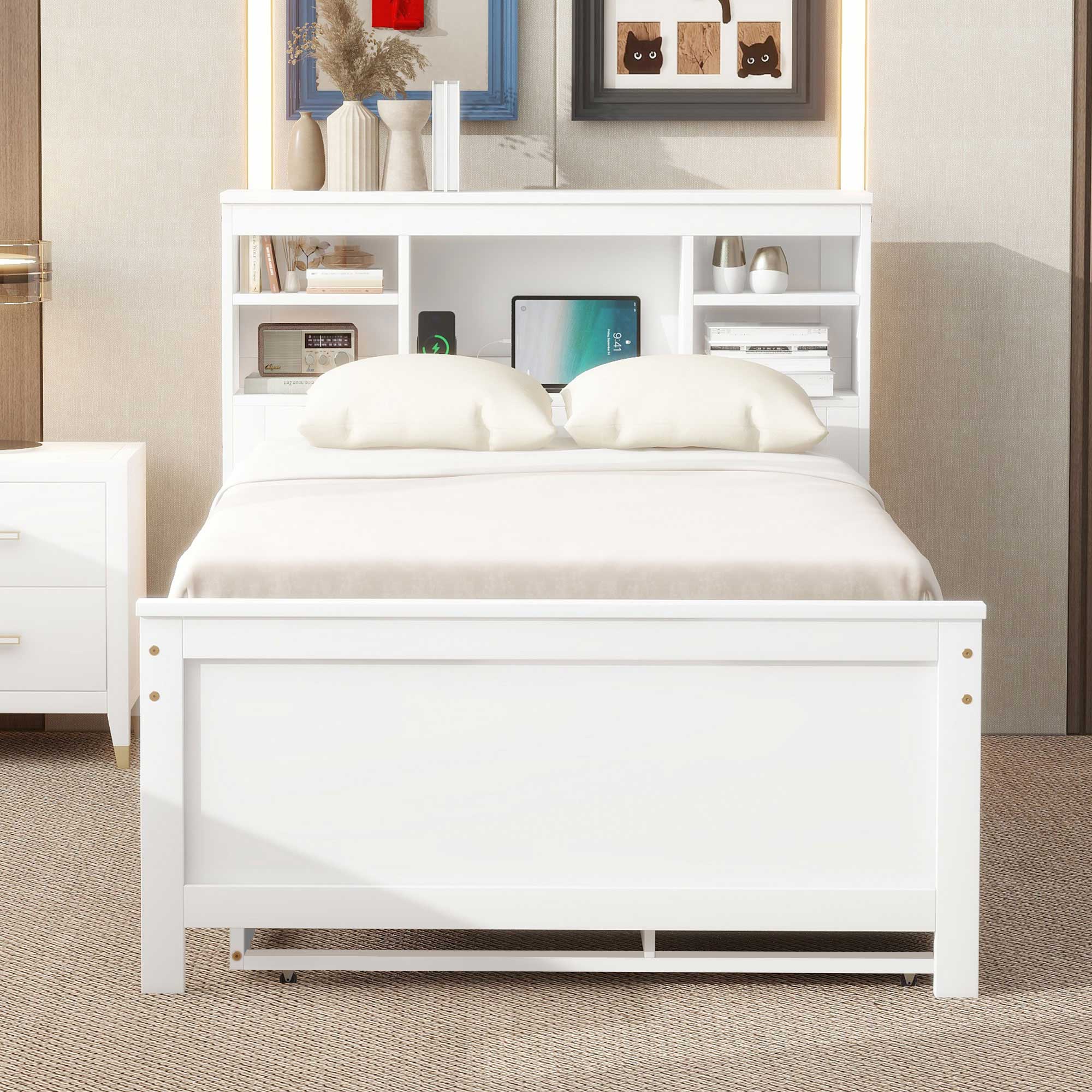 Malin Solid Wood Twin Platform Bed Frame