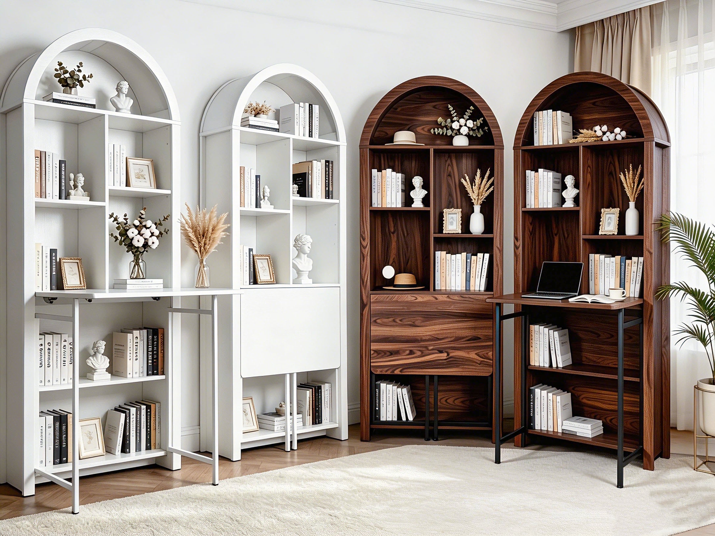 Eivor Arched Bookshelf