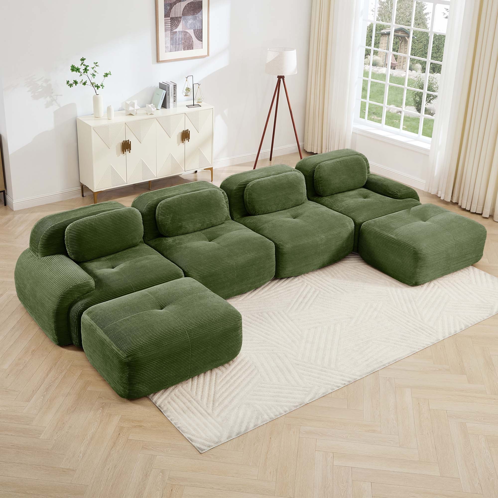 Bodil Curved 82" Sofa