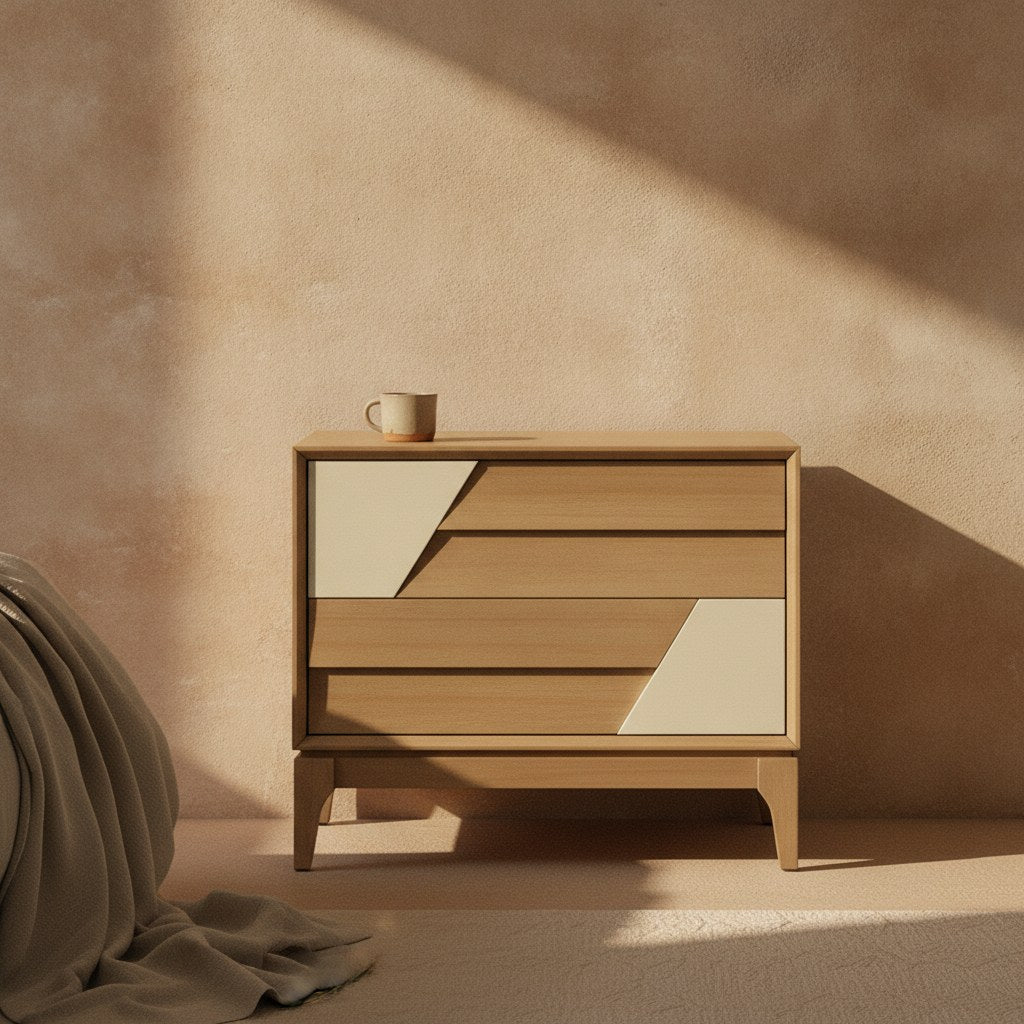 Ylva Solid Wood Nightstand