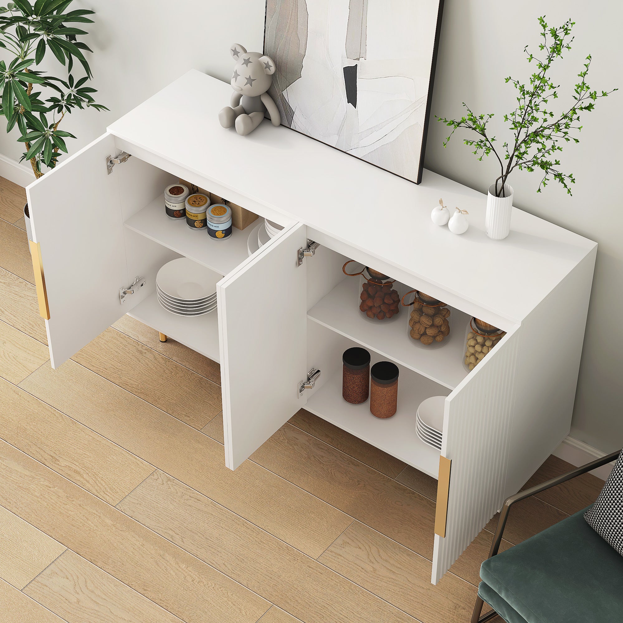 Elva Fluted Sideboard