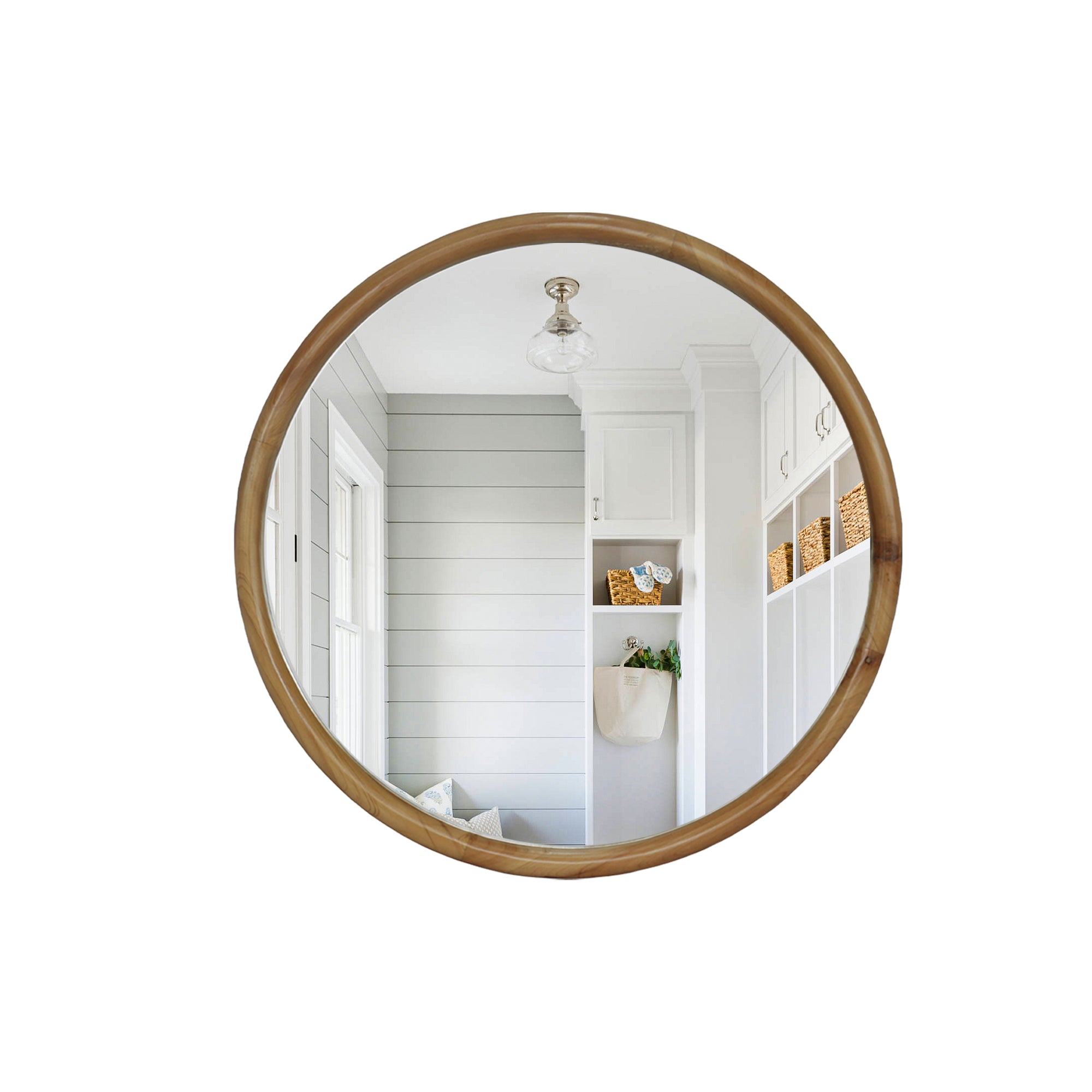 Cille Round Wall Mirror