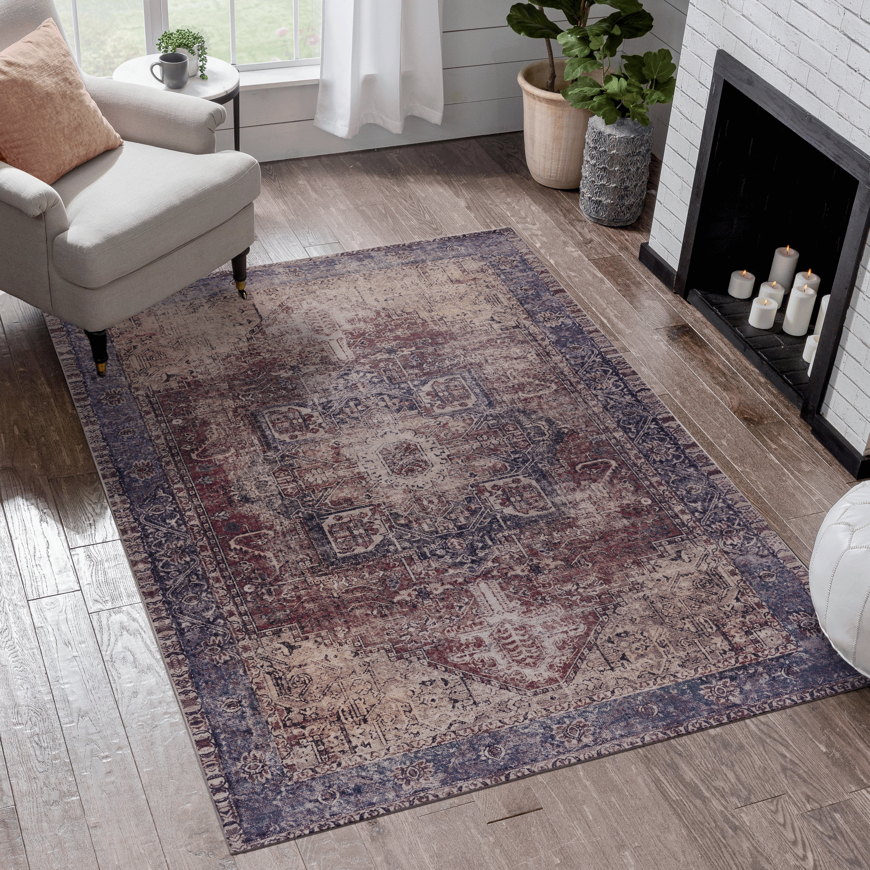 Birte Washable Rug