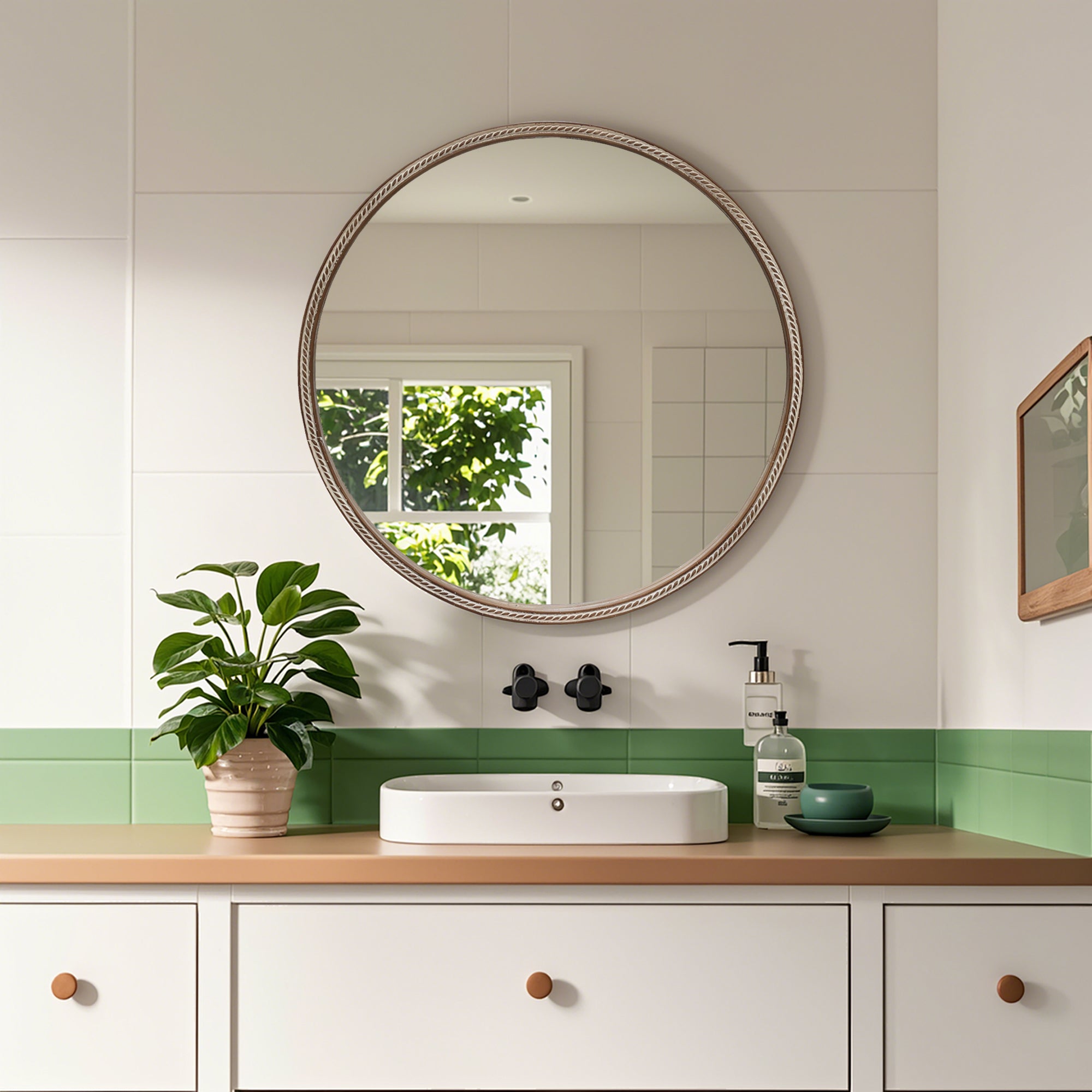 Jytte Round Wall Mirror
