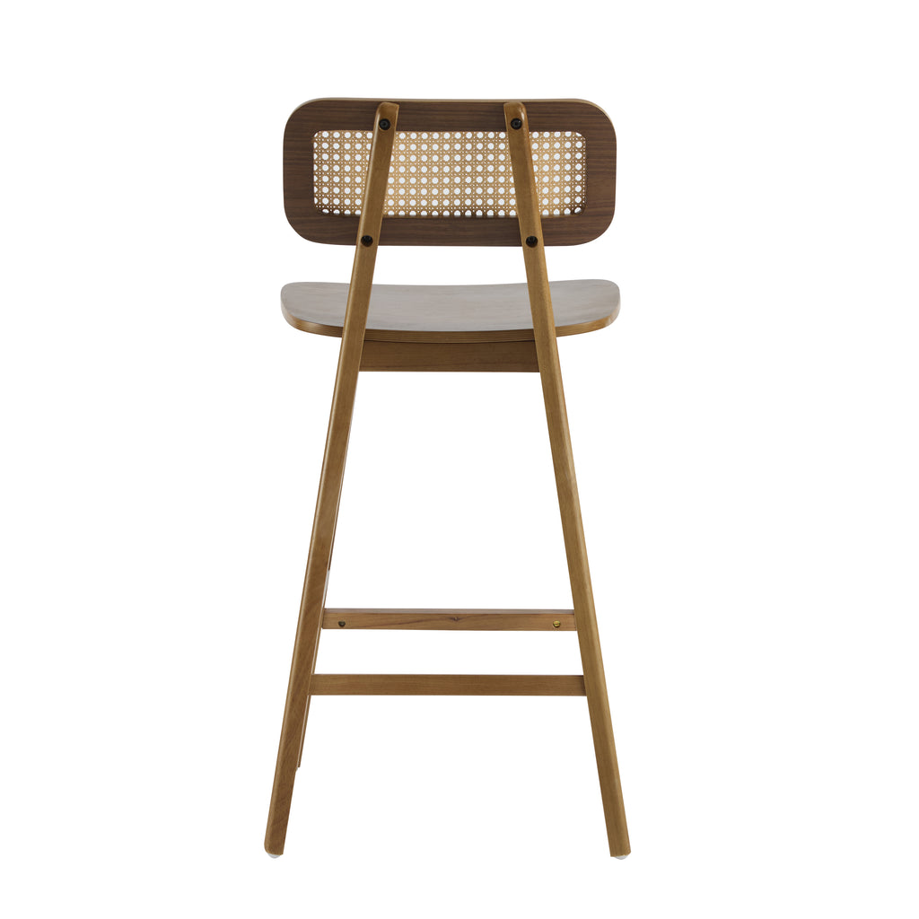 Eirik Walnut Bar Stool (Set of 2)
