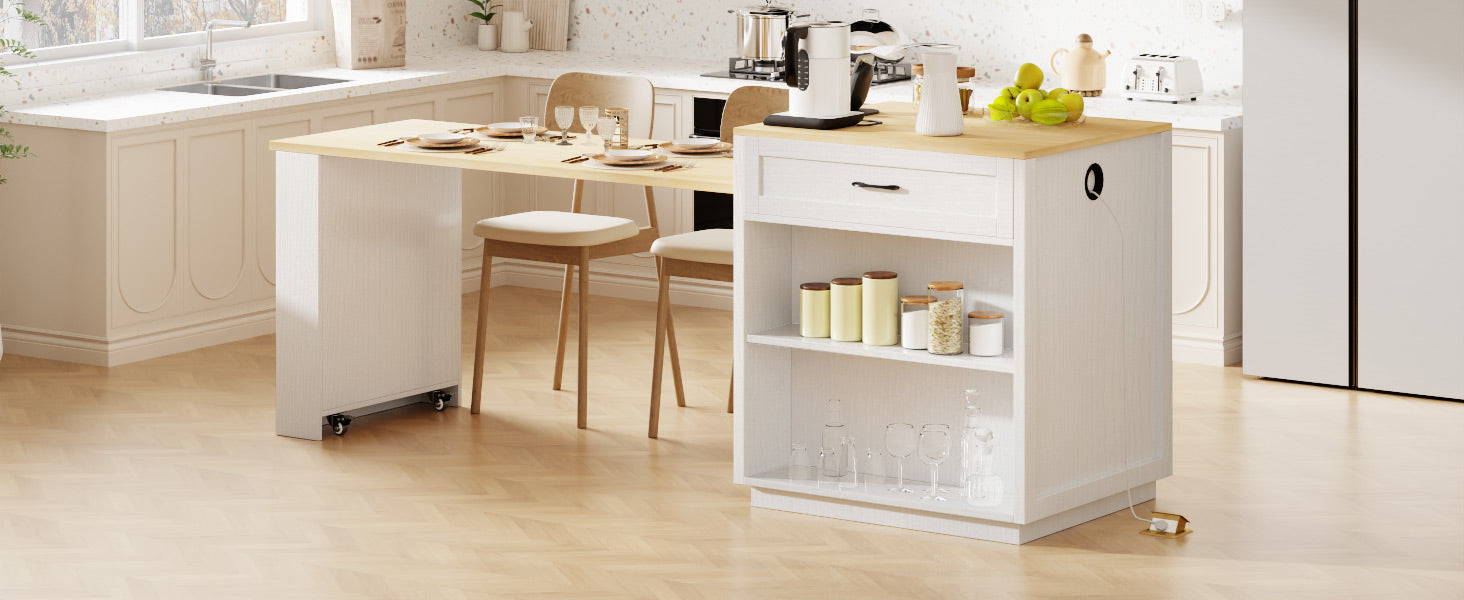 Petra Storage Kitchen Island