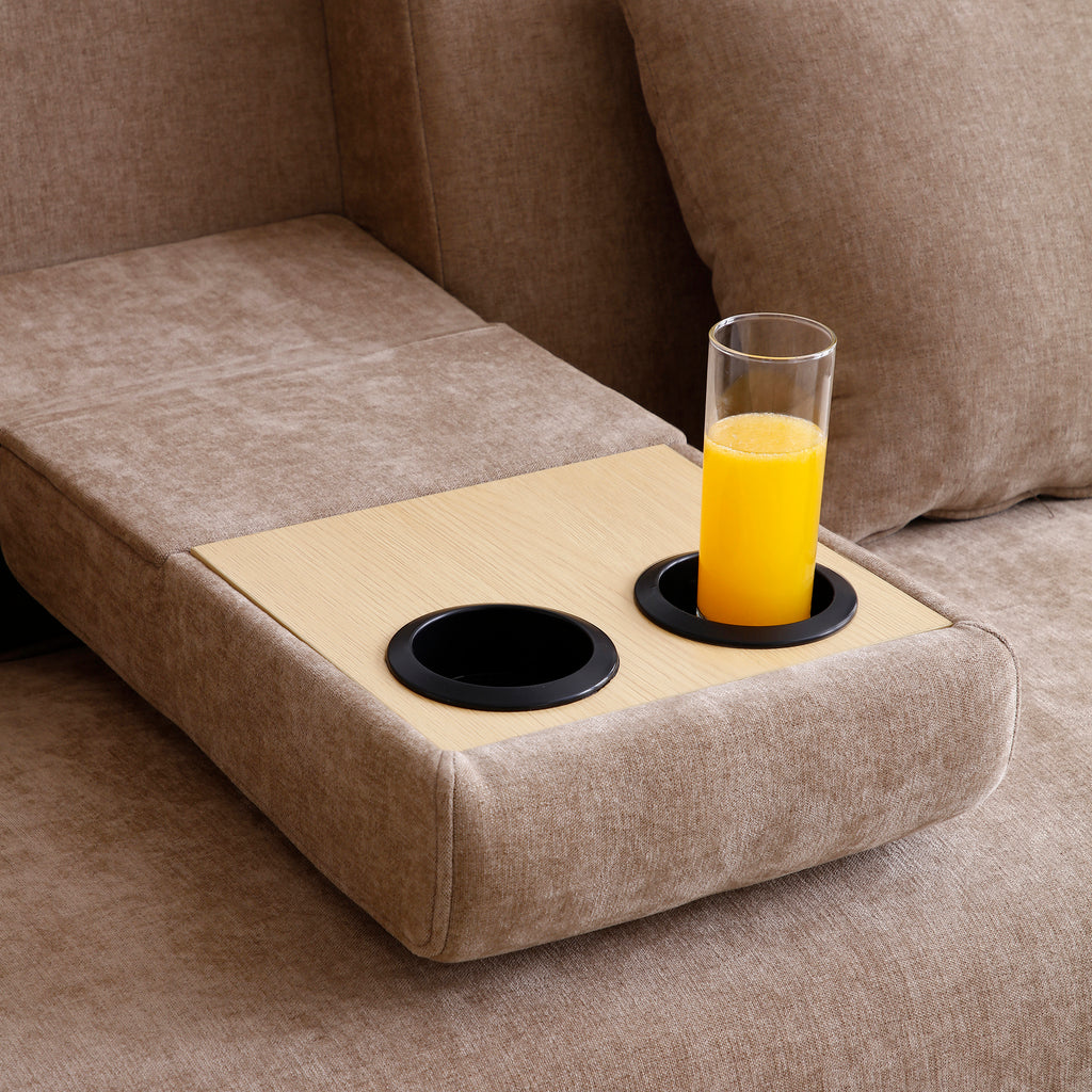 Vibeke Storage Linen Sofa