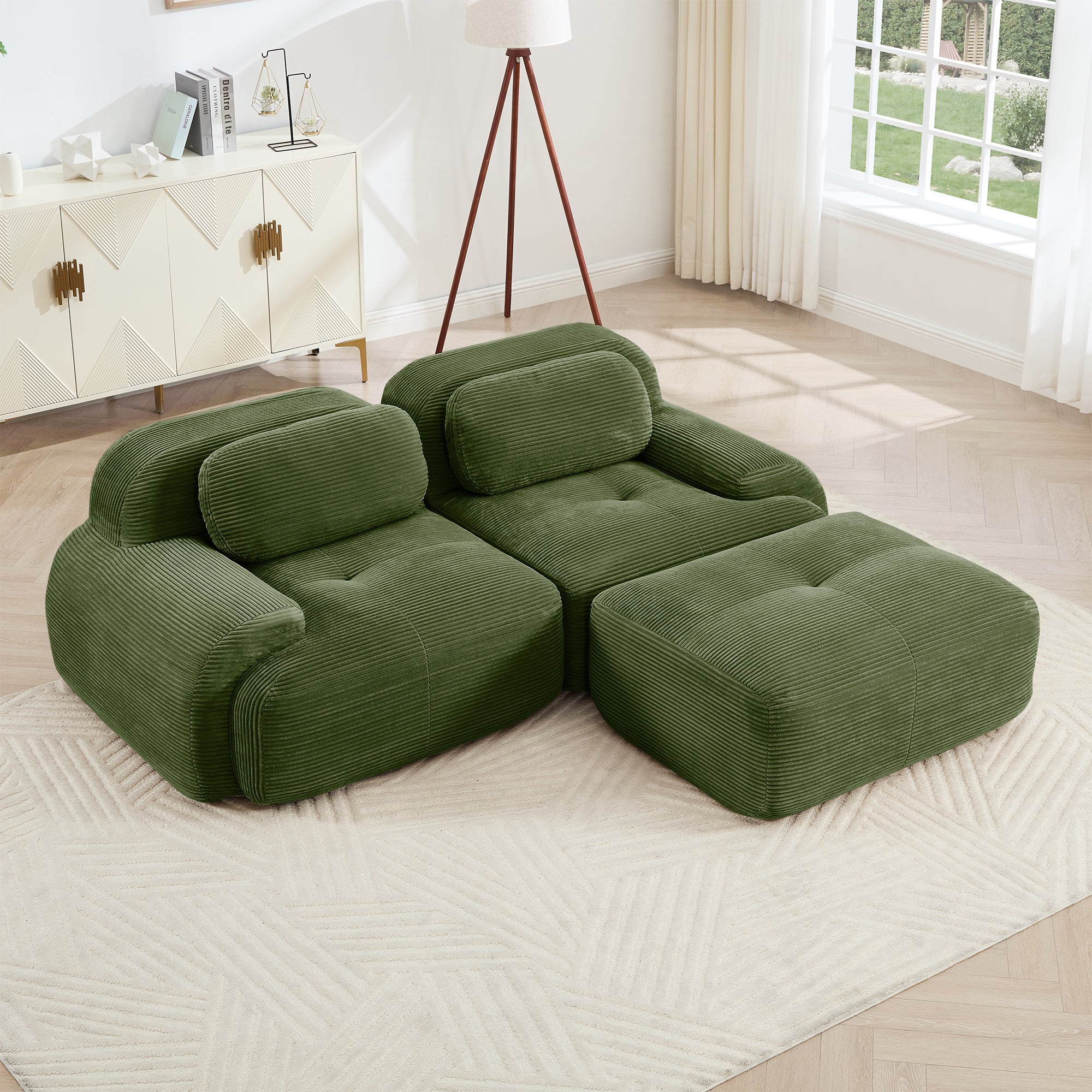 Bodil Curved 82" Sofa