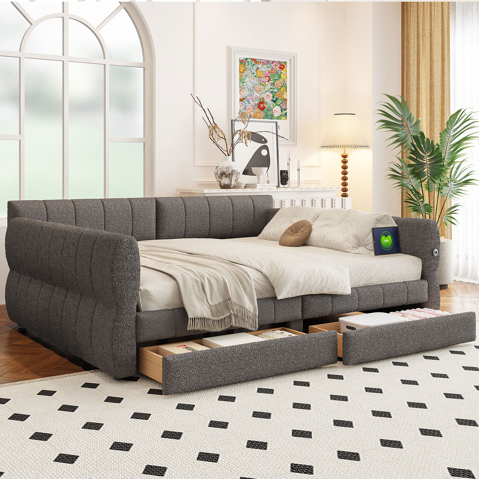 Calla Queen Platform Bed Frame