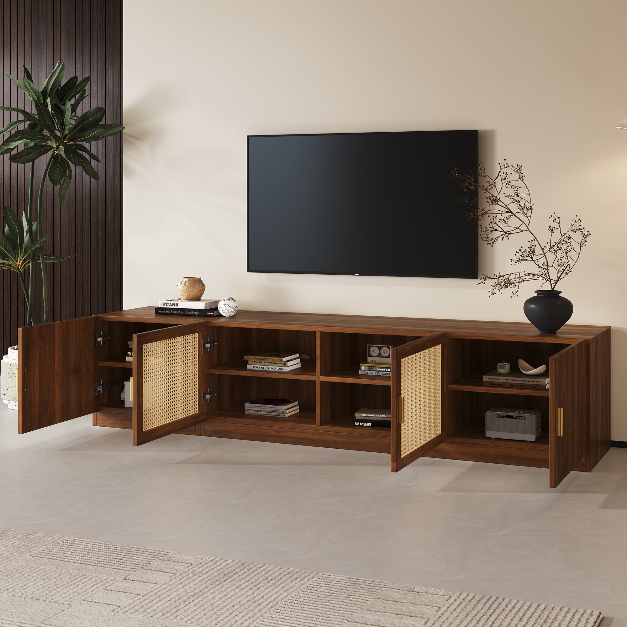 Birgit Rattan TV Stand