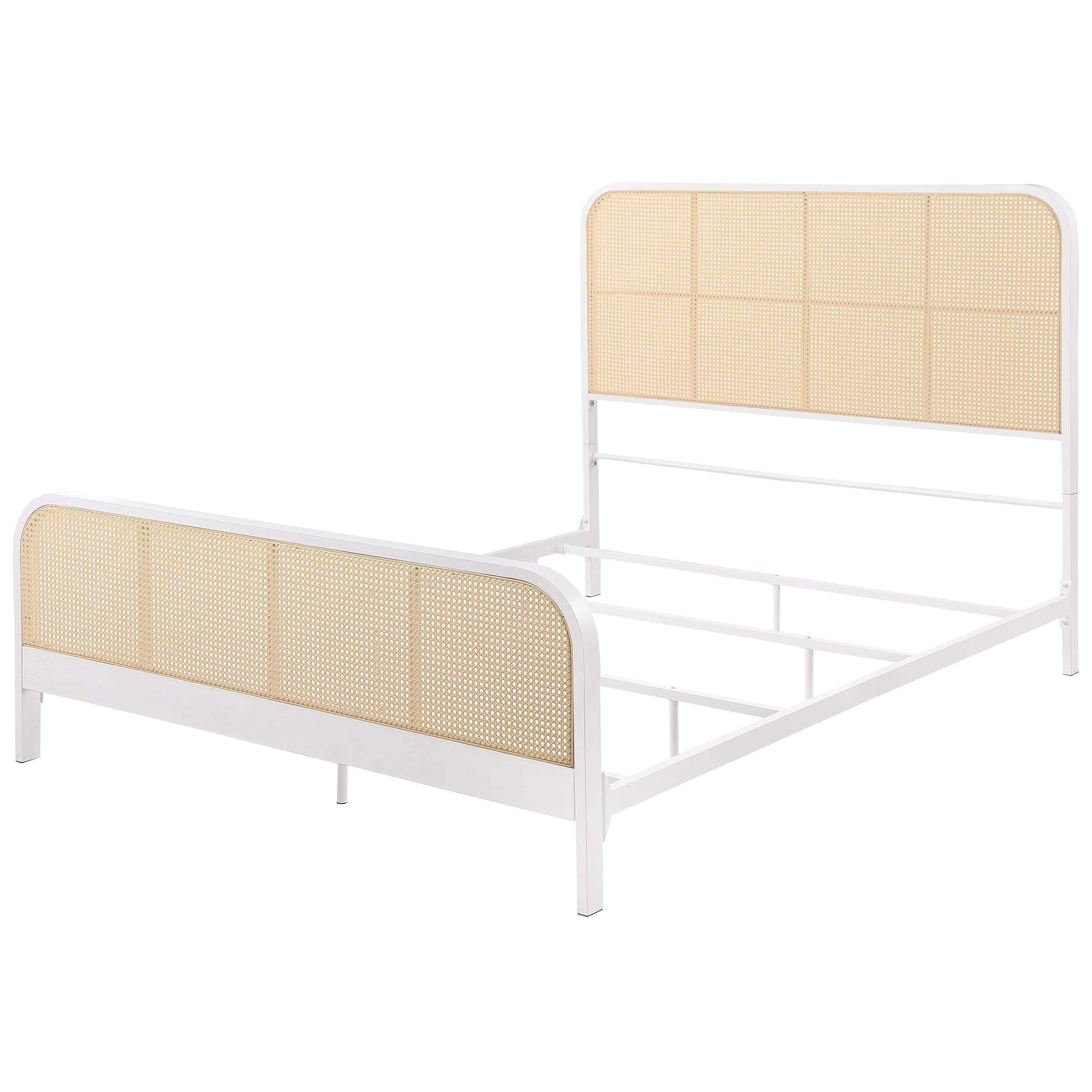 Halfdan Cane Queen Bed Frame