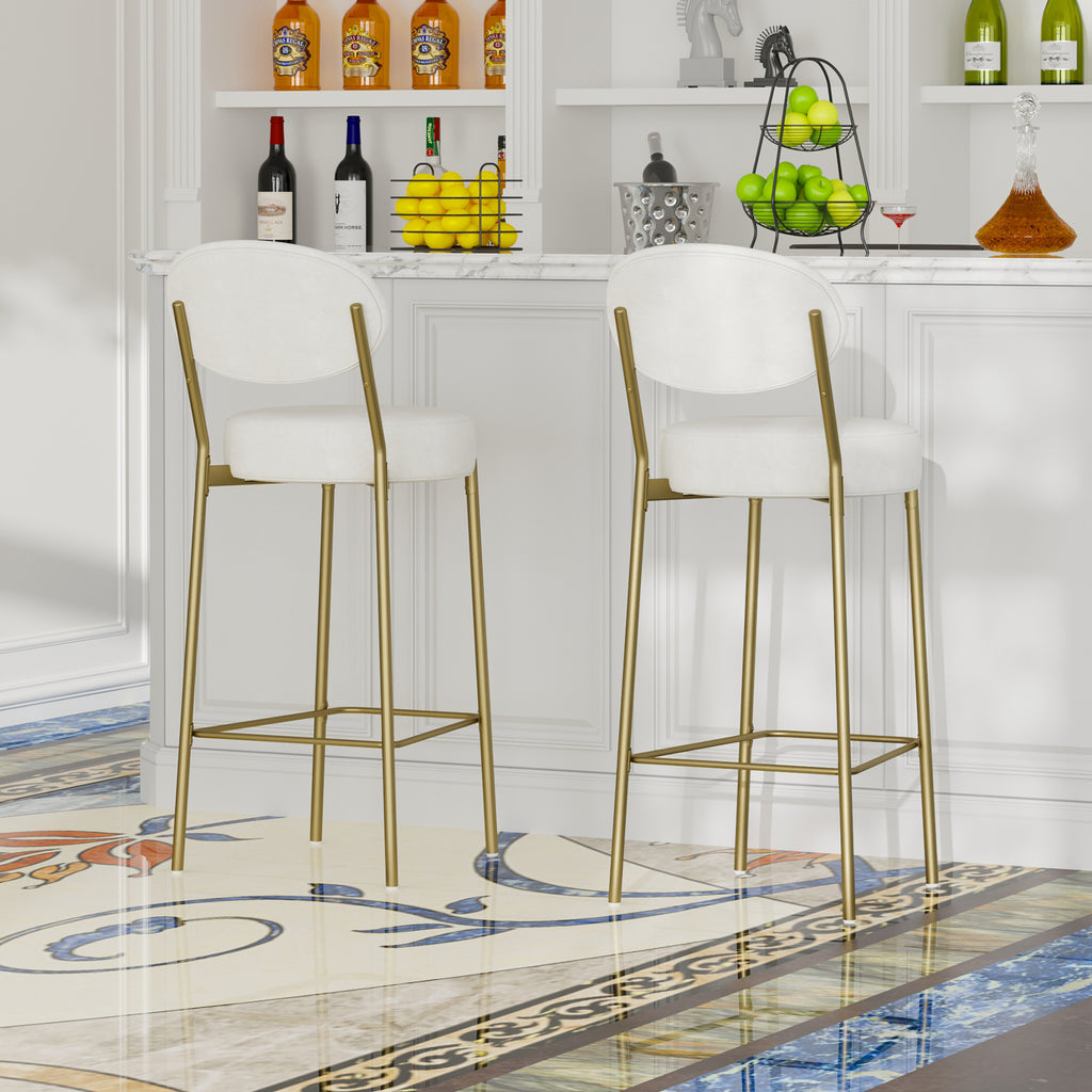 Hilde Round Velvet Dining Chair