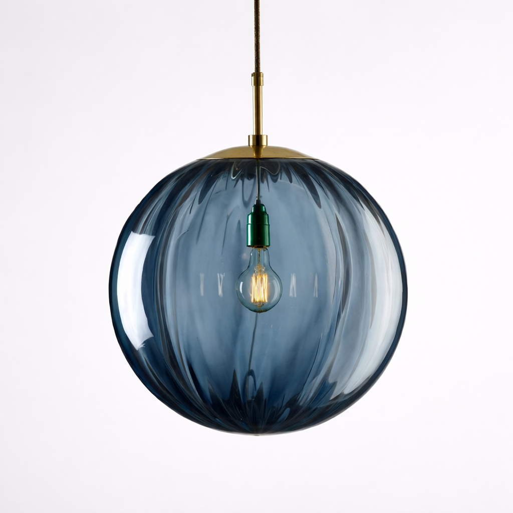 Rund lysarmatur med halo-effekt