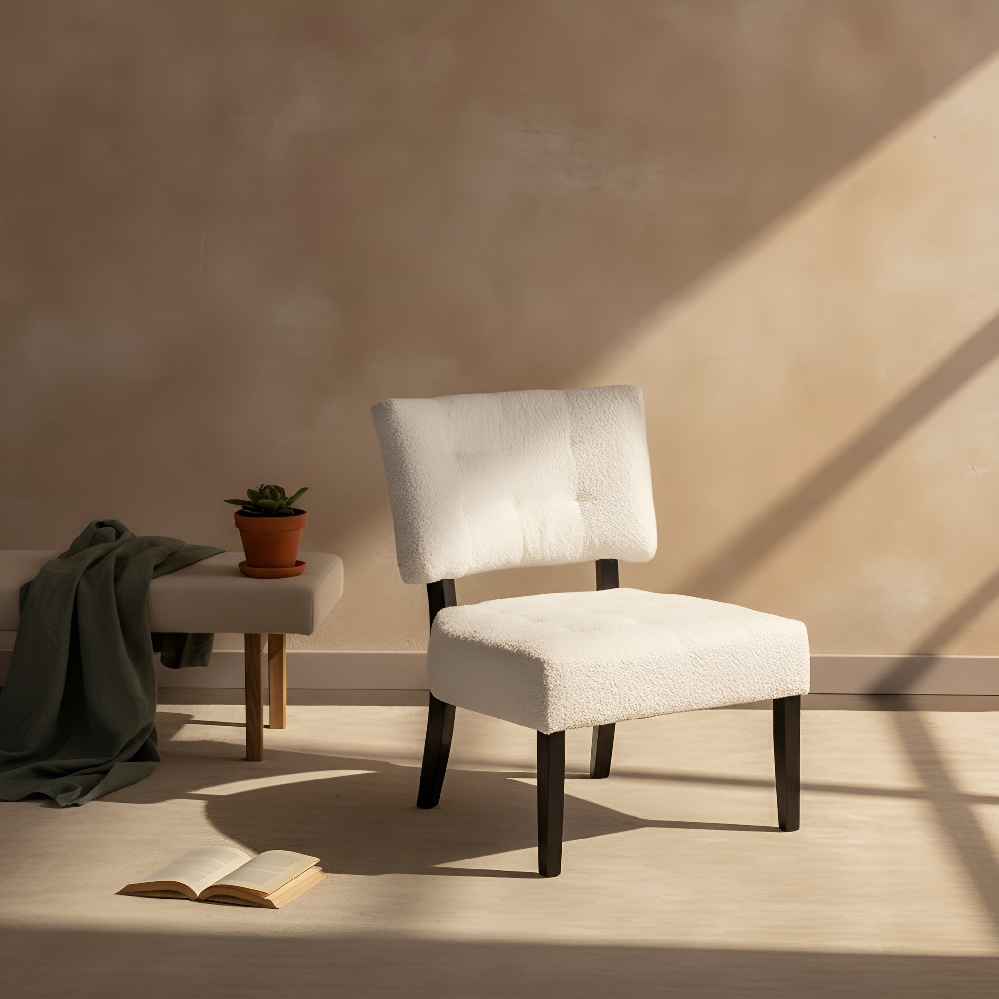Birk Boucle Accent Chair