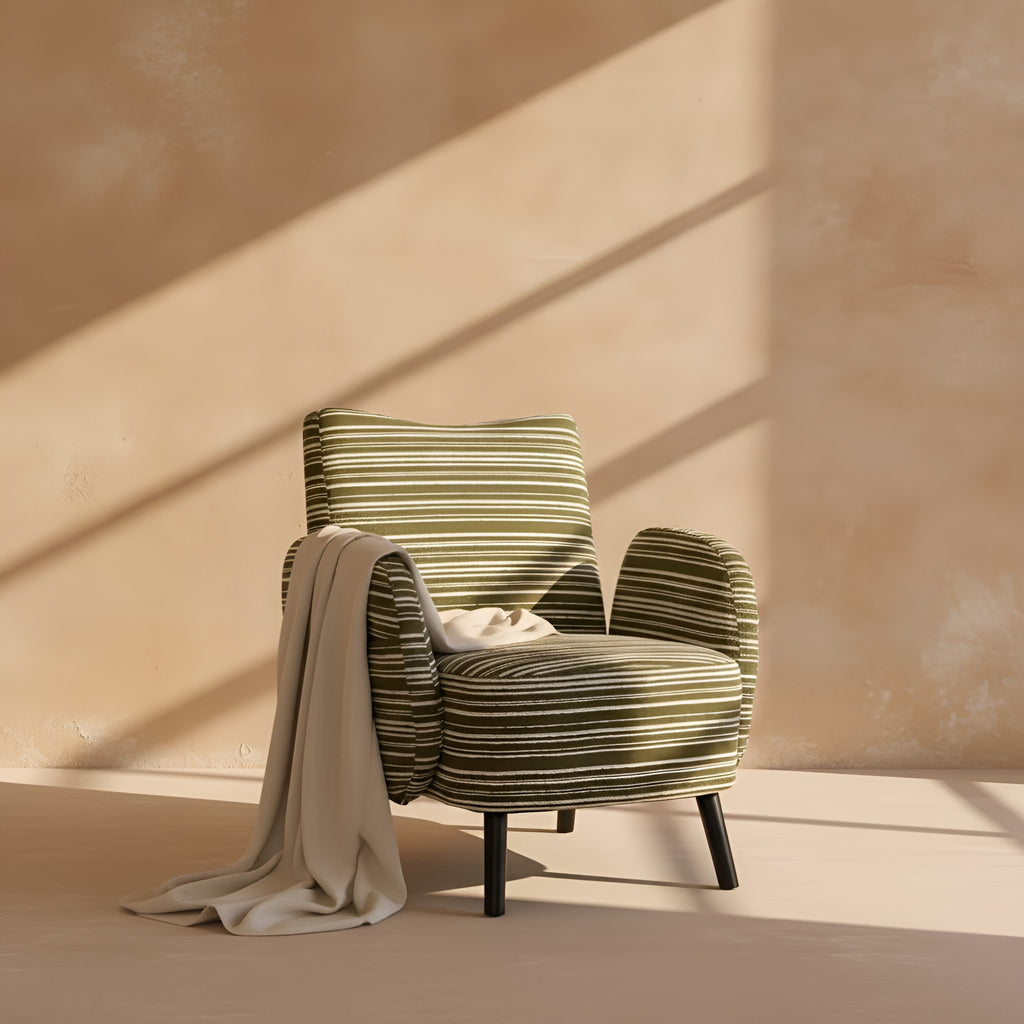Kaia Storage Boucle Accent Chair