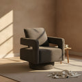 Oda Boucle Swivel Chair