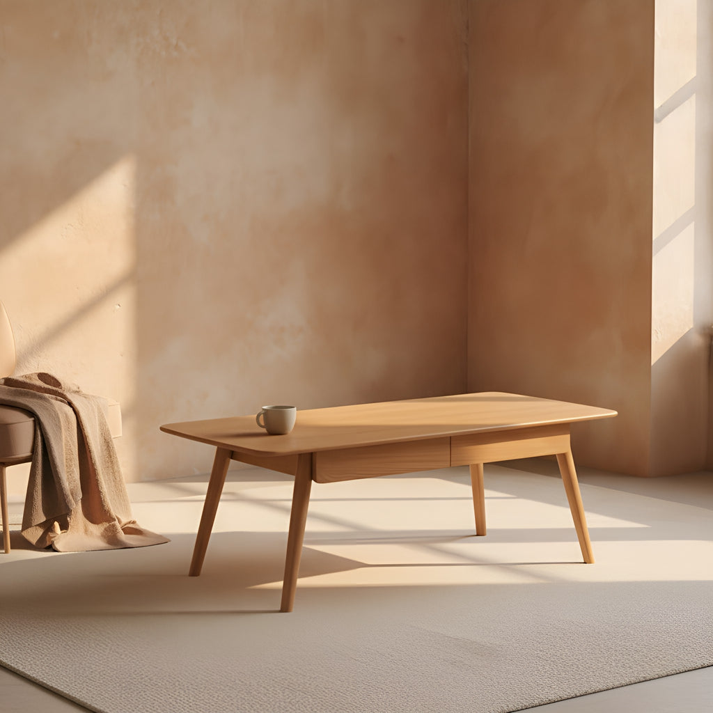 Iver Storage Solid Wood Coffee Table