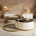 Thea Fluted Coffee Table