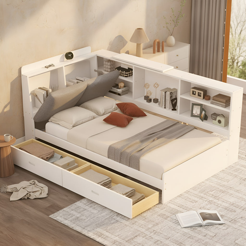 Inga Solid Wood Twin Platform Bed Frame