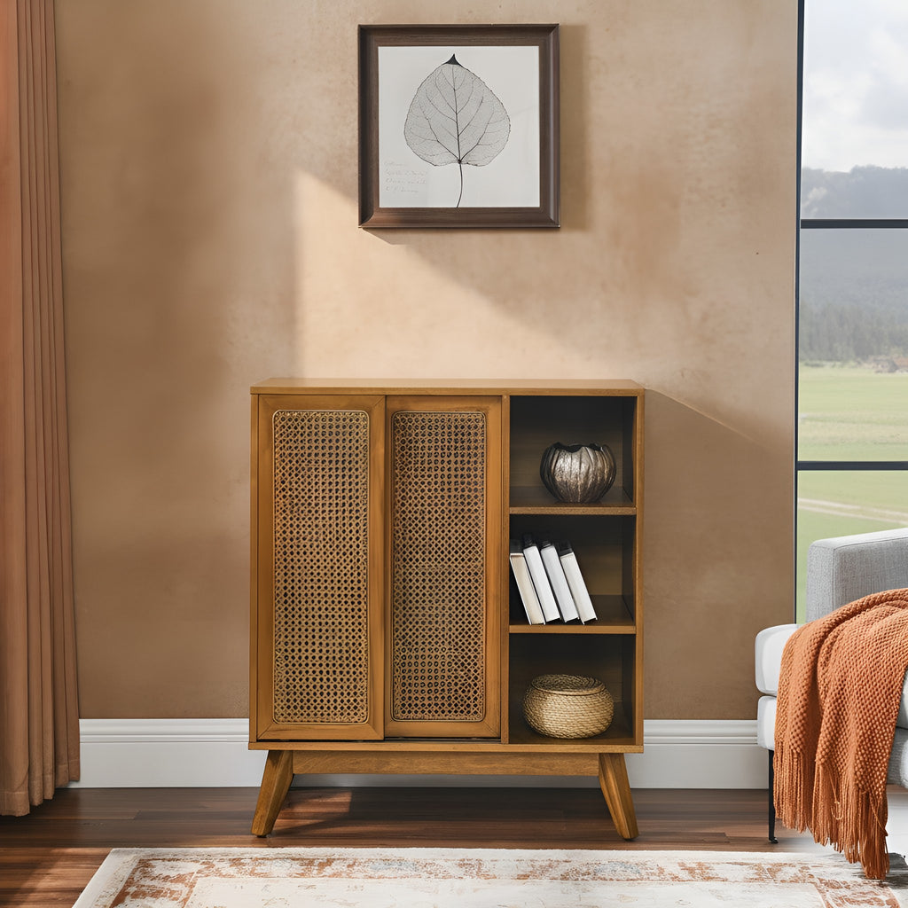 Eldrid Rattan Sideboard