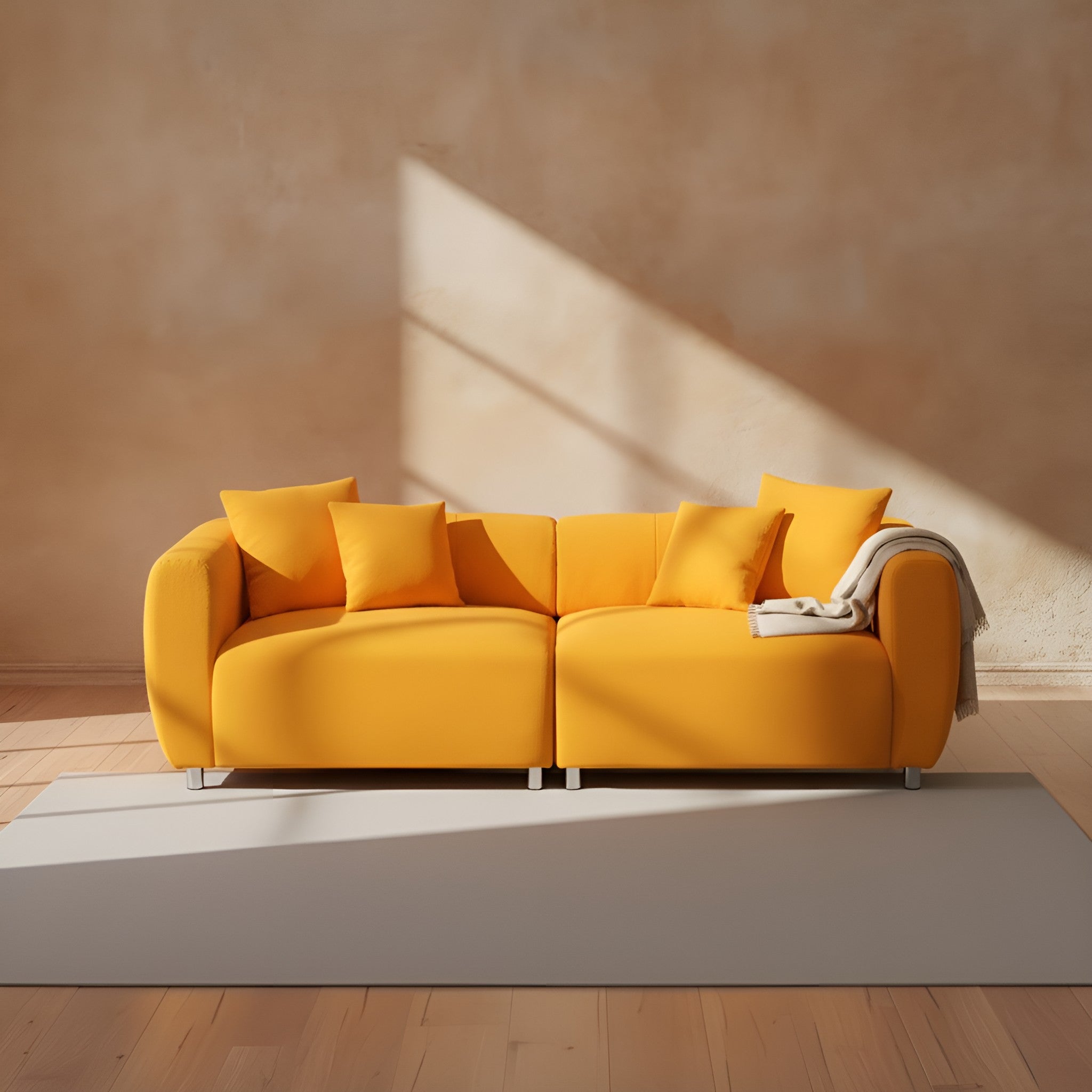 Norna Linen 89" Sofa
