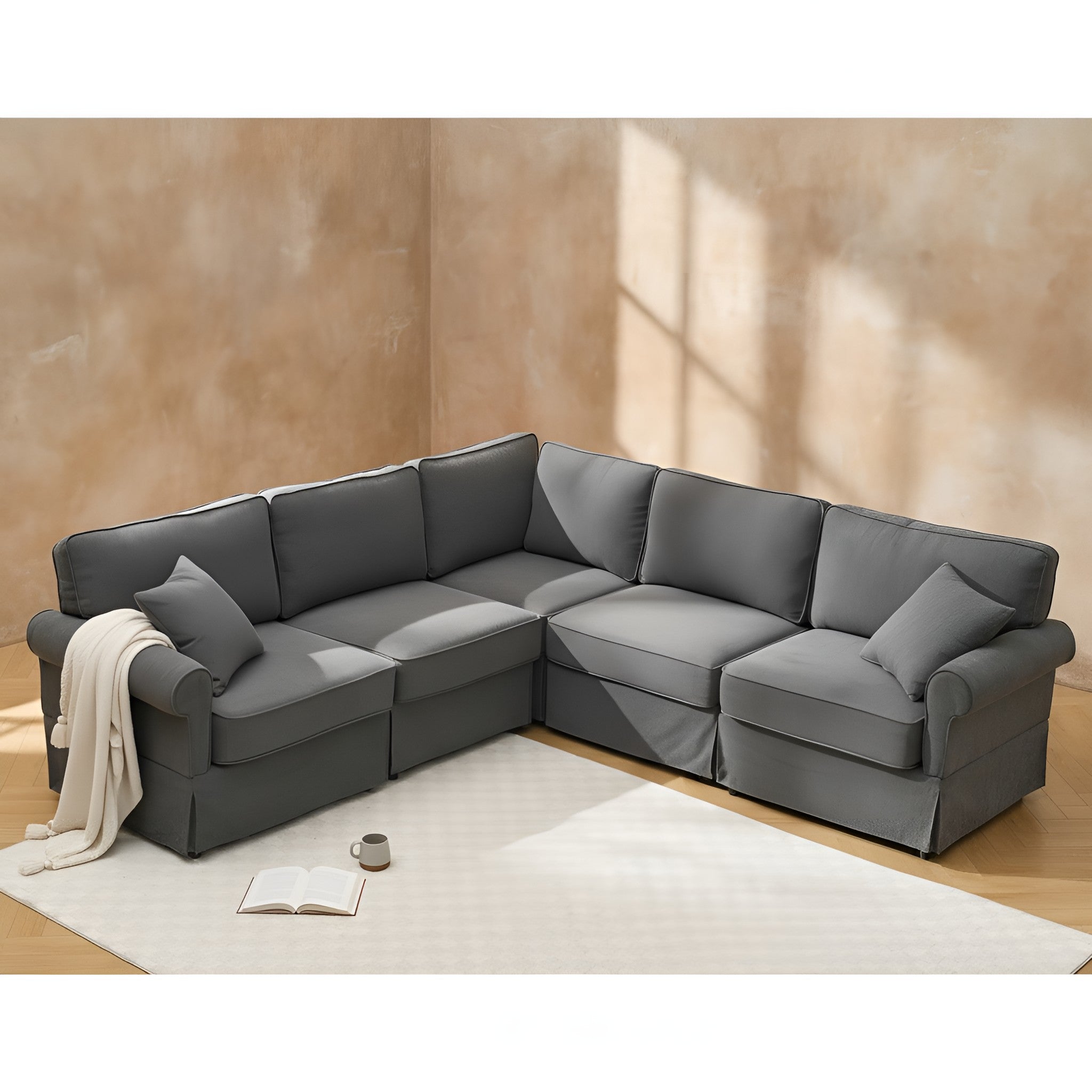 Pernille Linen Sofa