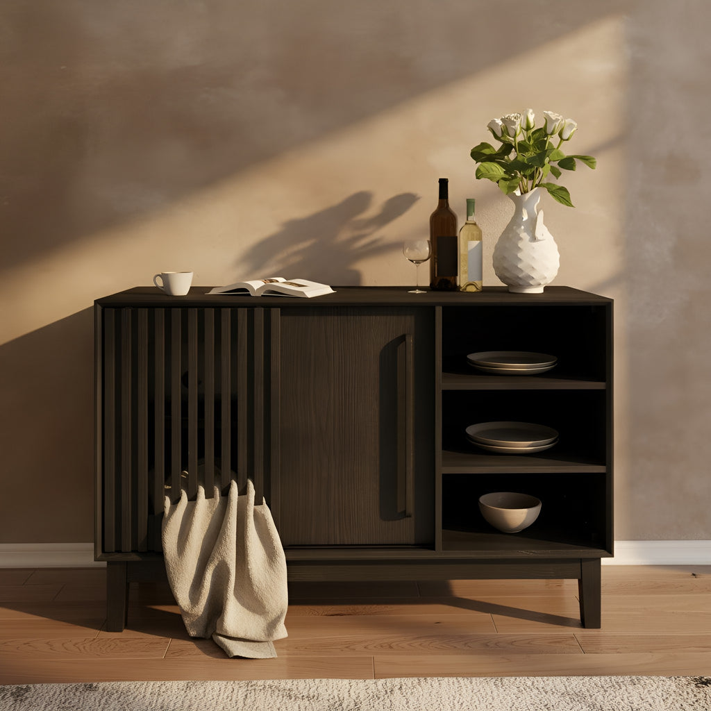 Lene Fluted Solid Wood Sideboard