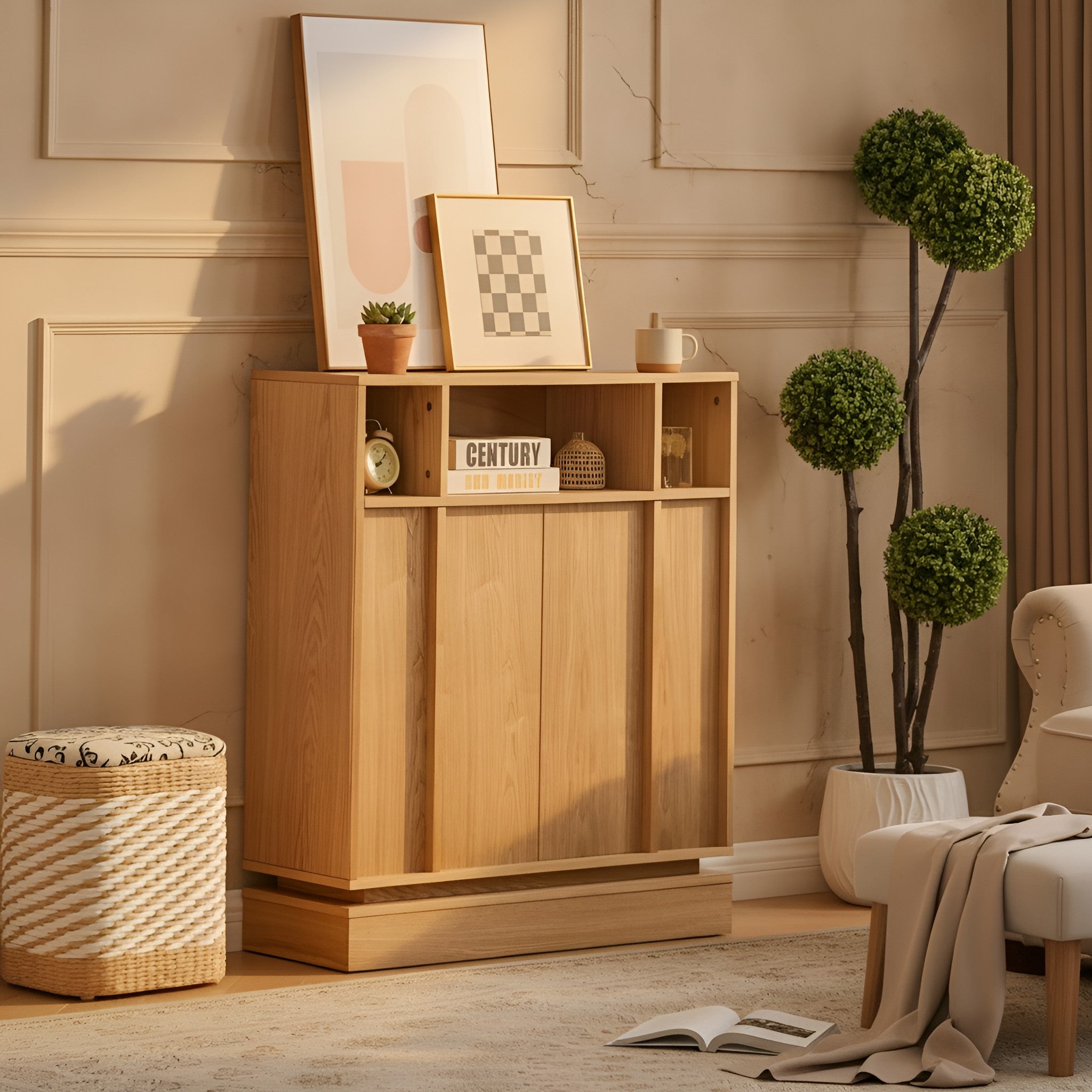 Ulf Fluted Cabinet