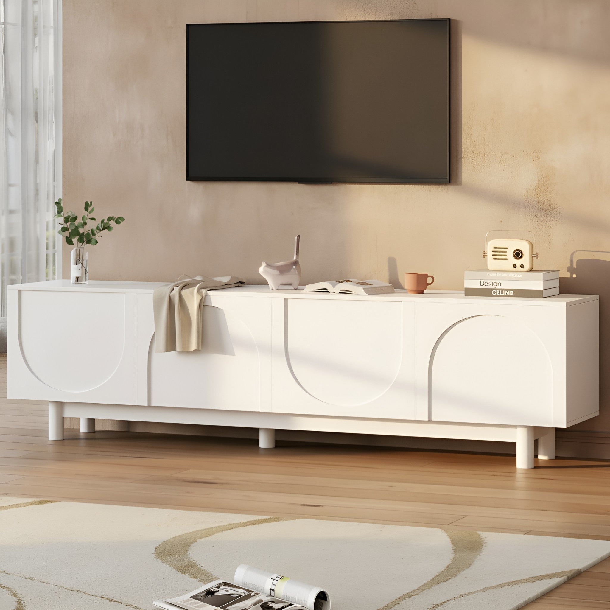 Gro Solid Wood TV Stand