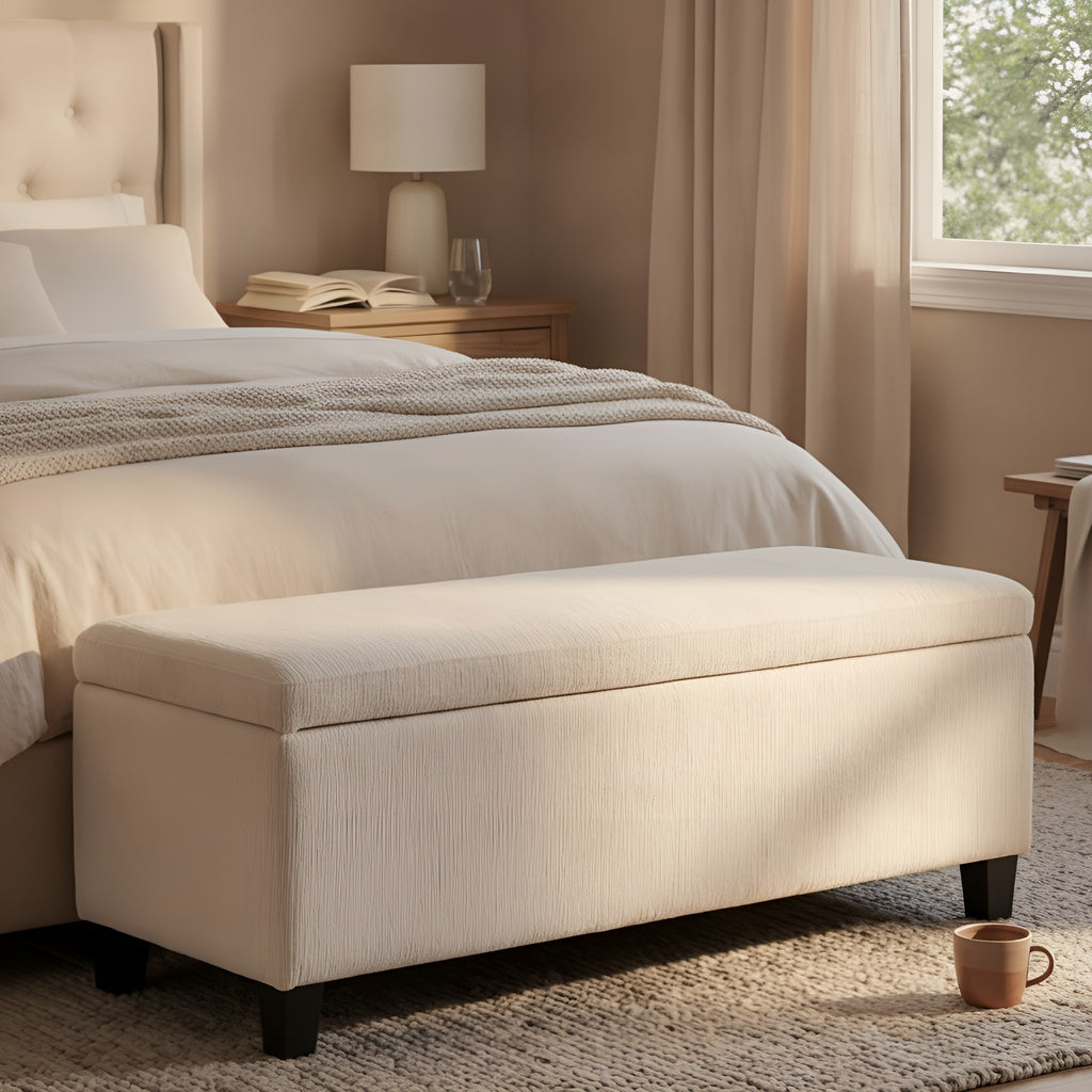 Fylla Storage Boucle Storage Bench