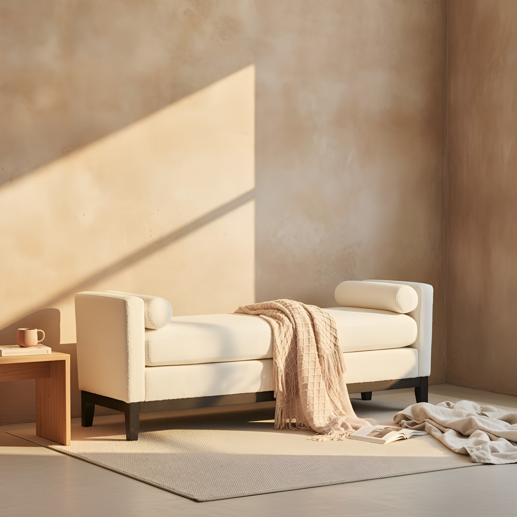 Gorm Boucle Bench
