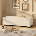 Jeppe Storage Boucle Ottoman