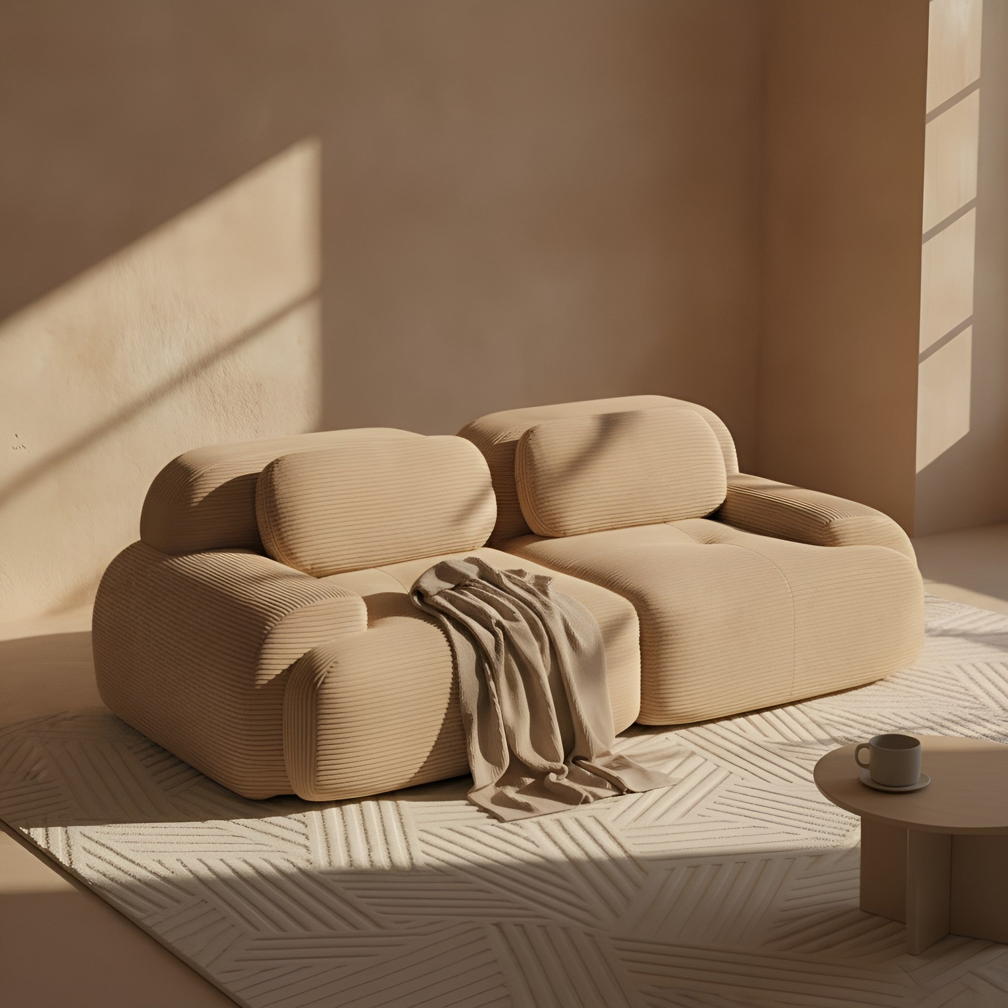 Bodil Curved 82" Sofa