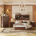 Soren Storage Walnut Bedroom Set
