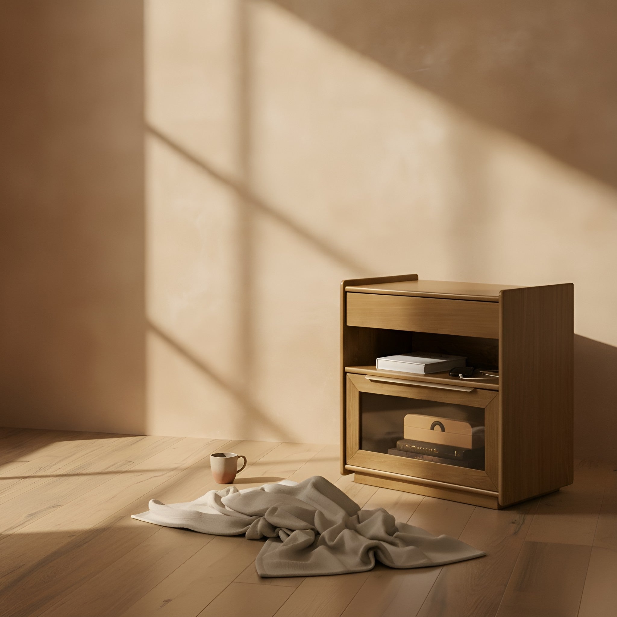 Vera Walnut Nightstand