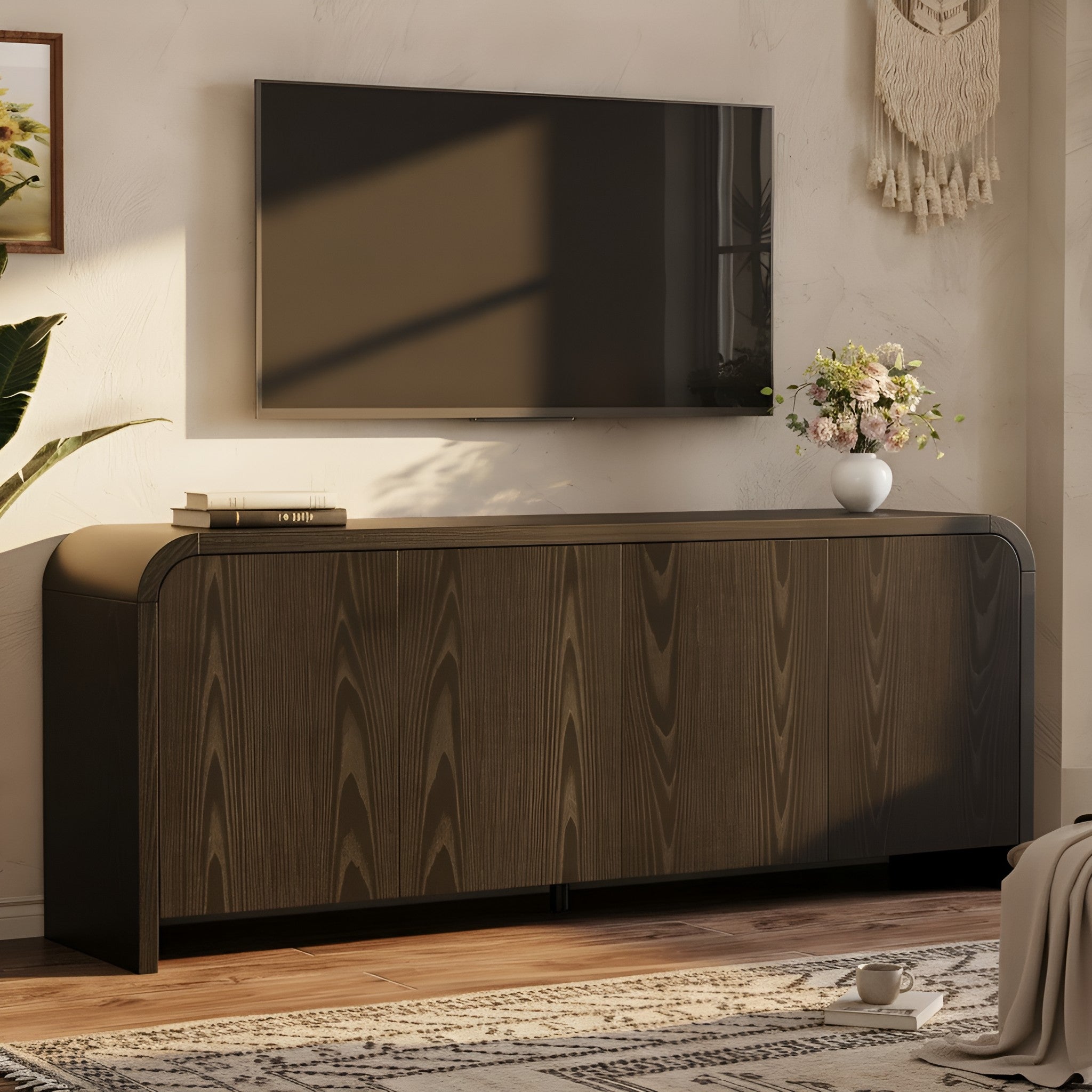 Ronja Curved TV Stand