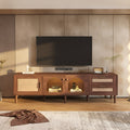 Jorun Storage Solid Wood TV Stand