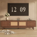 Palle Storage Solid Wood TV Stand