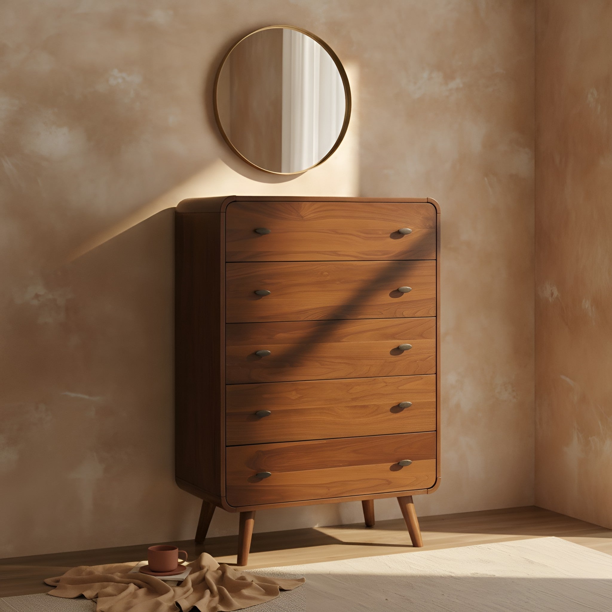 Tove Walnut Dresser