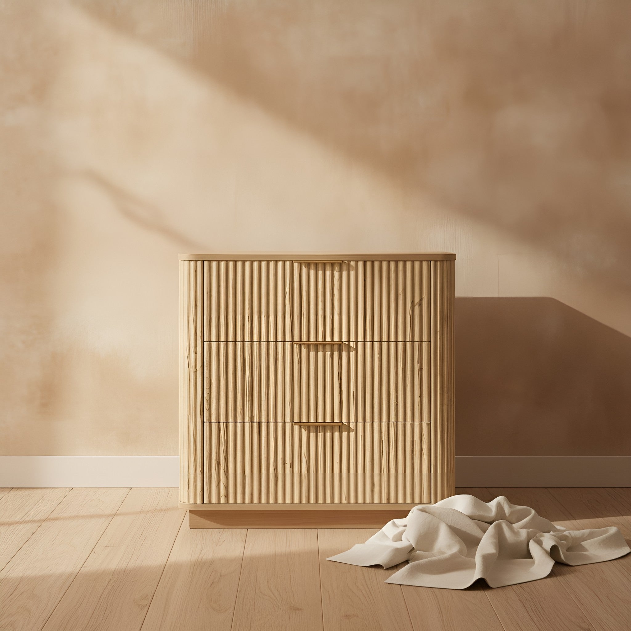 Calla Curved Oak Dresser