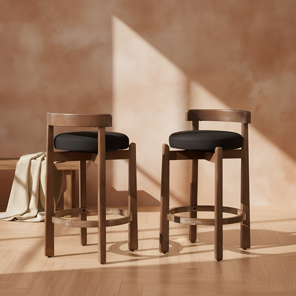 Dita Swivel Linen Dining Chair