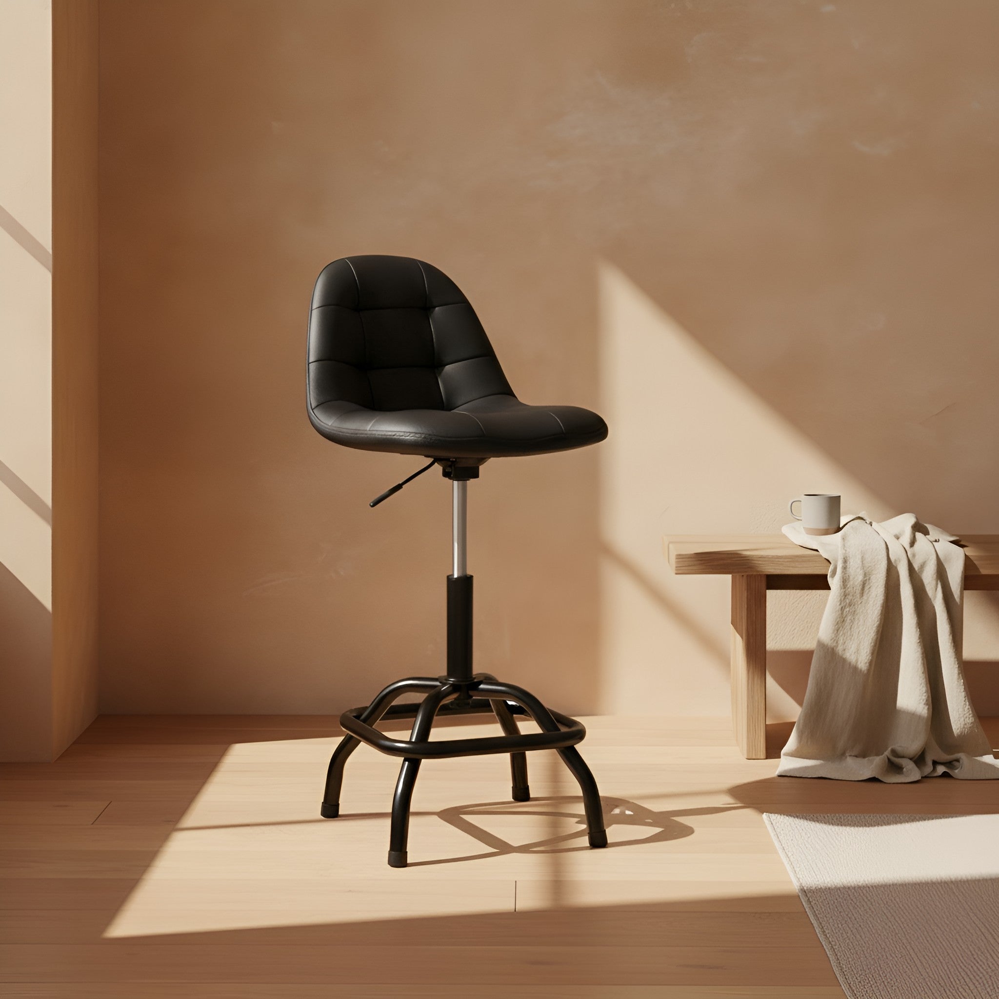 Kolbein Swivel Counter Stool