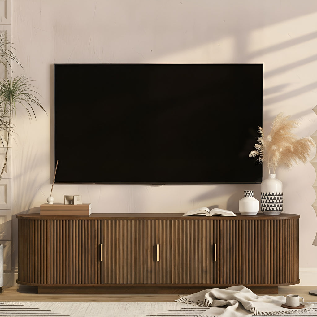Runa Fluted TV Stand
