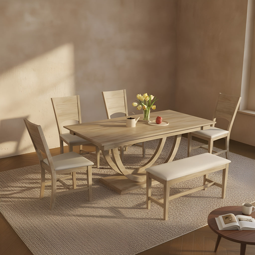 Gjord 6-Piece Round Dining Set
