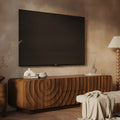 Bente Storage Walnut TV Stand