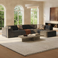 Elva Curved Sectional Sofa