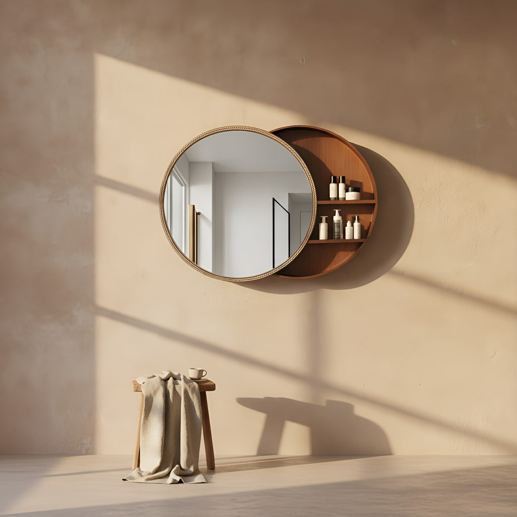 Jytte Round Wall Mirror