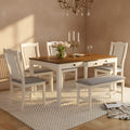 Disa 6-Piece Solid Wood Dining Set