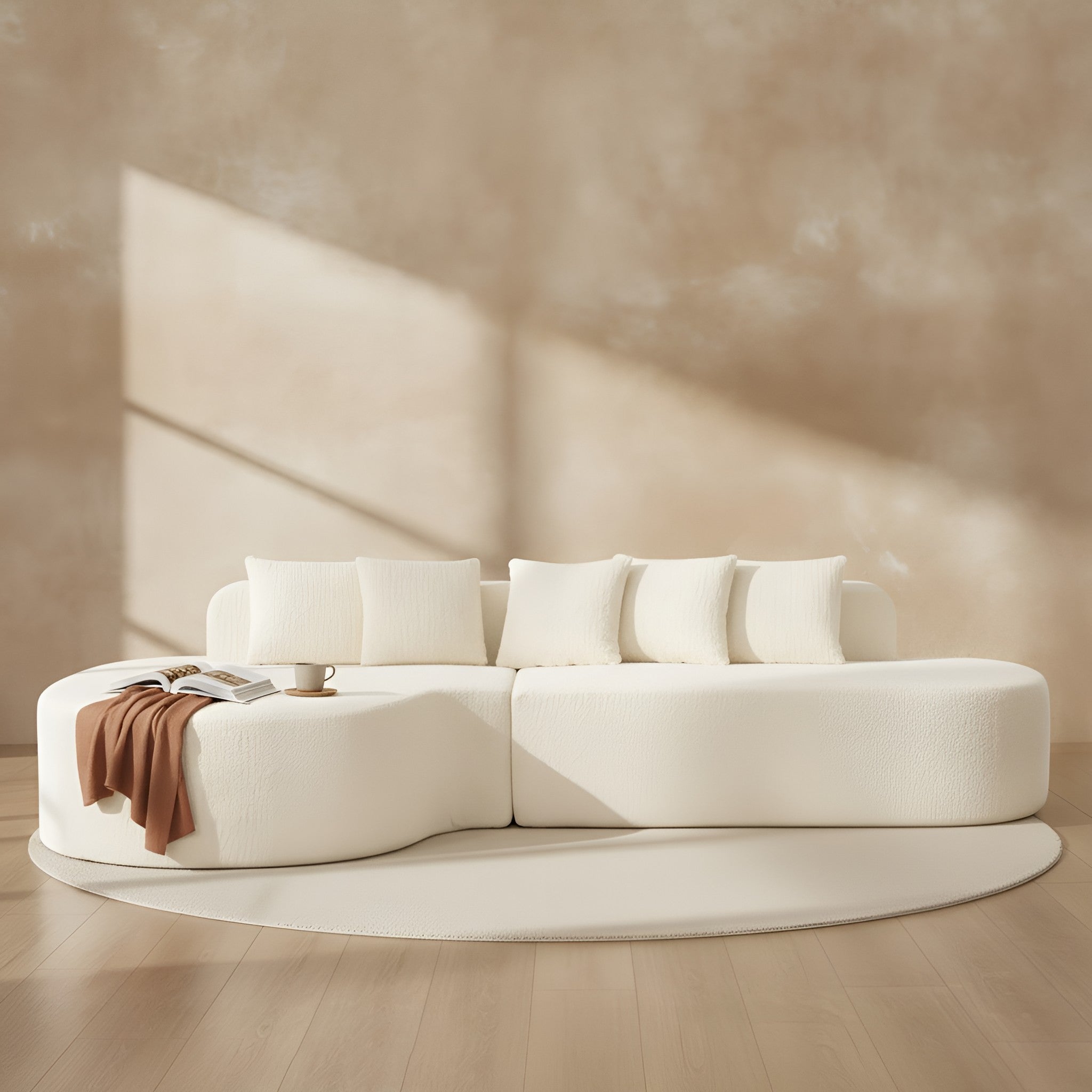 Vilja Curved Sectional Sofa